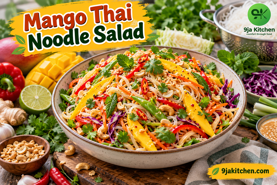 Mango Thai Noodle Salad