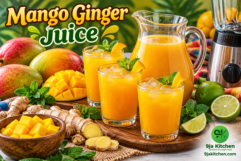 Mango Ginger Juice