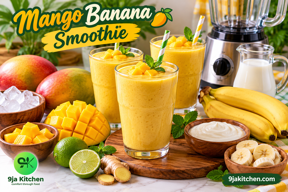 Mango Banana Smoothie