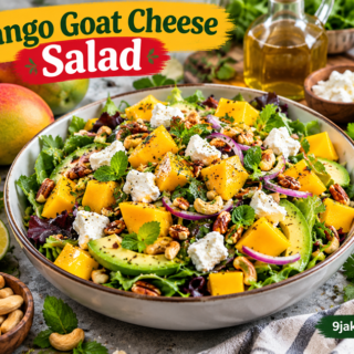 How to Make Mango Goat Cheese Salad: A Delicious Creamy Delight🥭🥗✨ 16 Mango Goat Cheese Salad