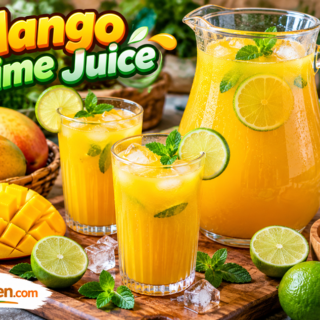 Mango Lime Juice: The Ultimate Refreshing Recipe🥭 15 Mango Lime Juice