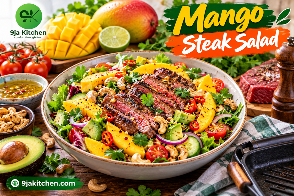 Mango Steak Salad