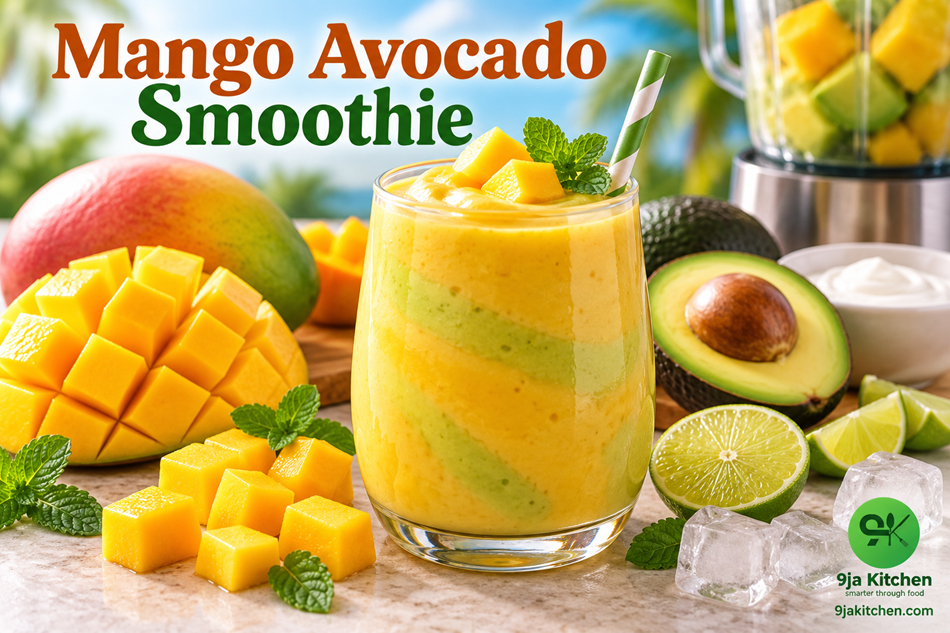 Mango Avocado Smoothie