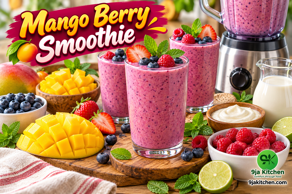 Mango Berry Smoothie