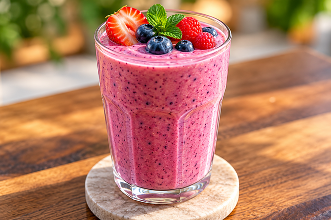 mango berry smoothie recipe