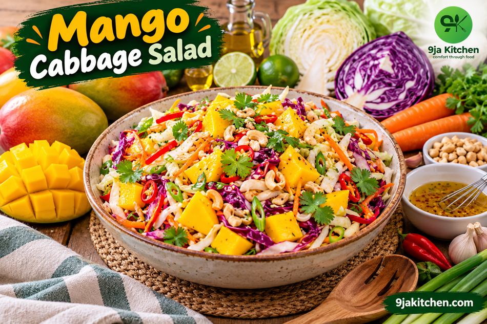 Mango Cabbage Salad