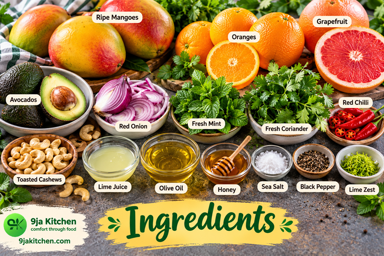 mango salad recipe