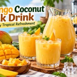 Mango Coconut Milk Drink
