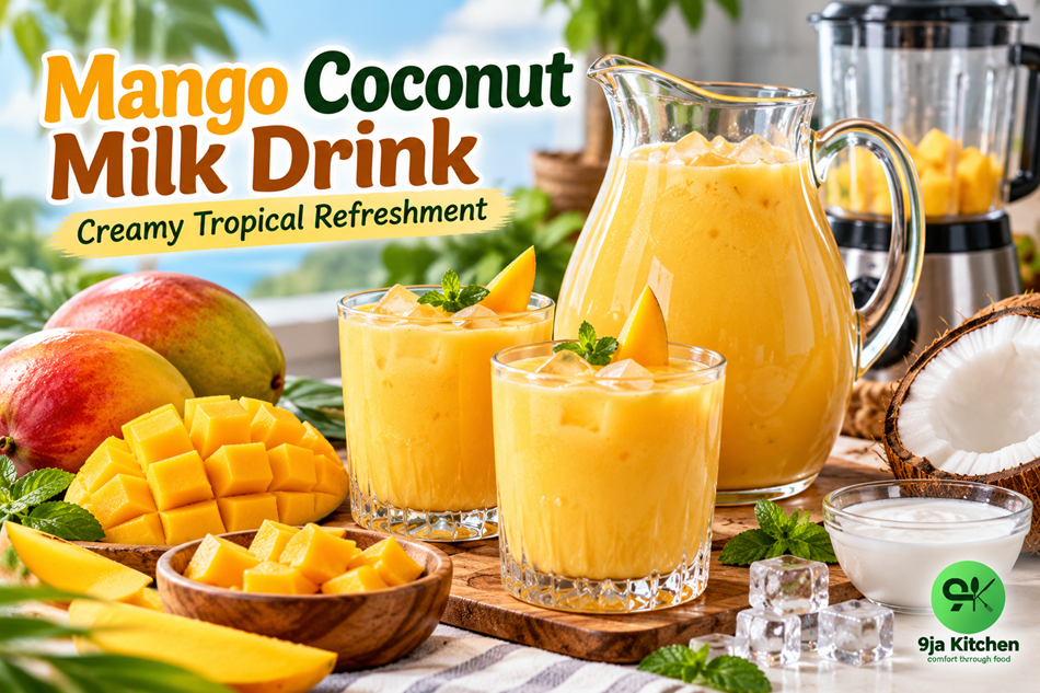 Mango Coconut Milk Drink