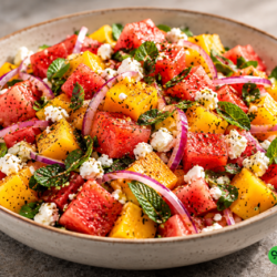 How to Make Mango Farro Salad: A Delicious Vibrant Delight🥭🥗✨ 6 farro salad