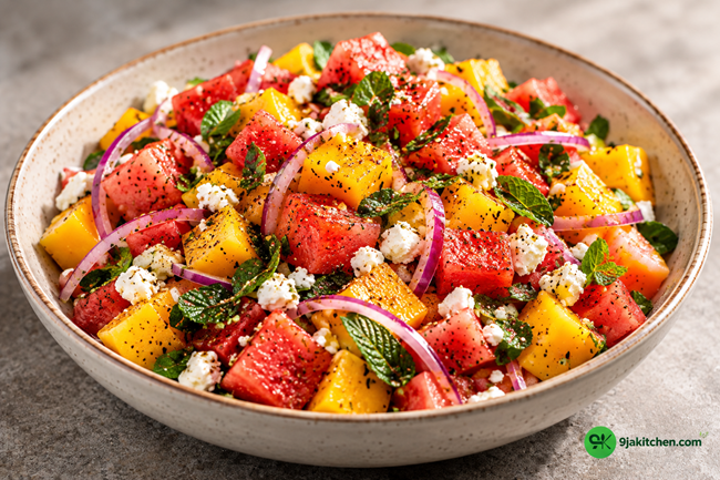 How to Make Mango Farro Salad: A Delicious Vibrant Delight🥭🥗✨ 4 farro salad