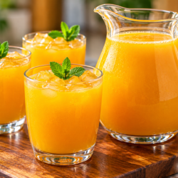 mango and ginger drink
