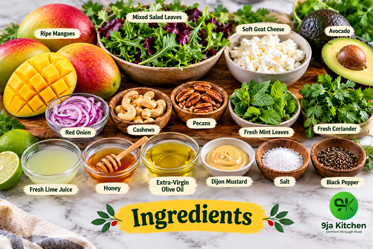 mango salad recipe