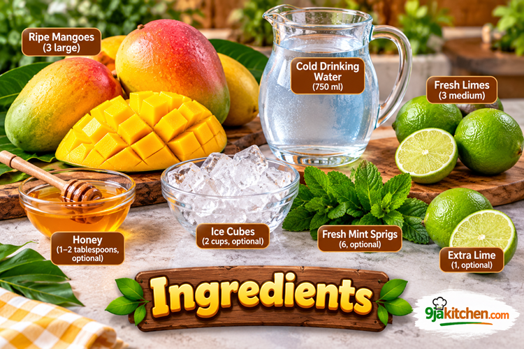 fresh mango lime juice