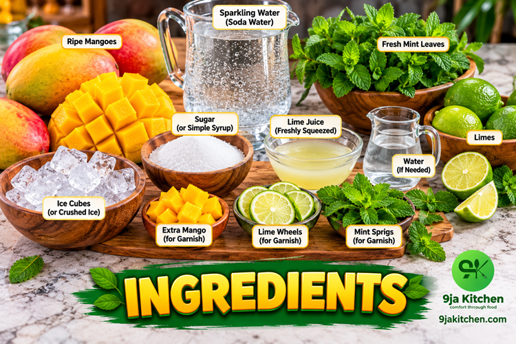 mango mojito recipe