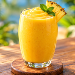 how to make mango pineapple smoothie
