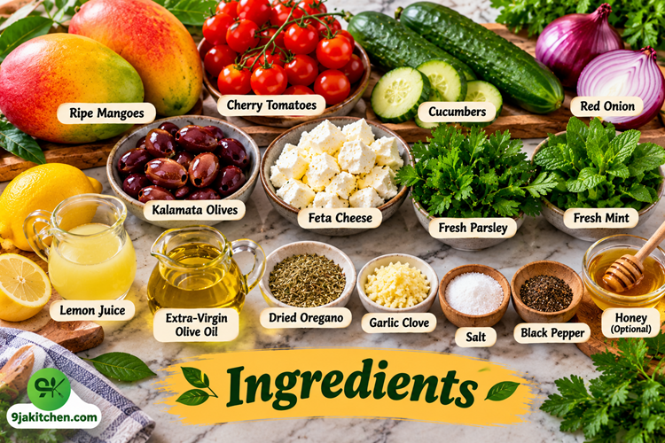 Greek salad recipe