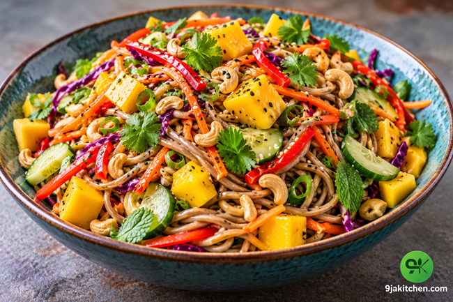 soba noodle salad