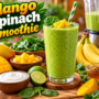 How to Make Mango Spinach Smoothie: A Delicious Healthy Delight 🥭🥬🥤✨ 8 Mango Spinach Smoothie
