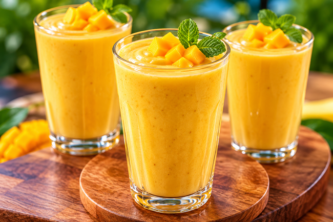 Mango Vanilla Smoothie
