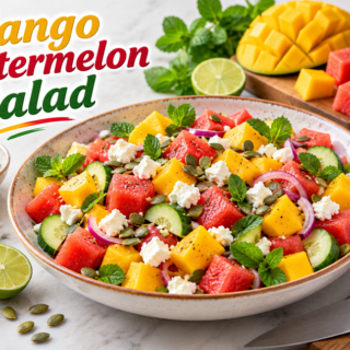 Mango Watermelon Salad