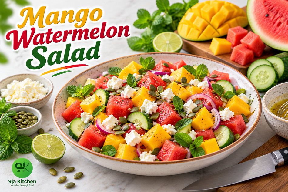 Mango Watermelon Salad