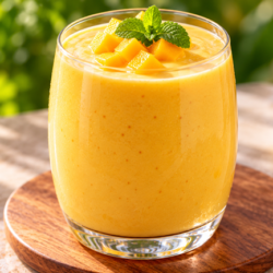 how to make mango yoghurt drink