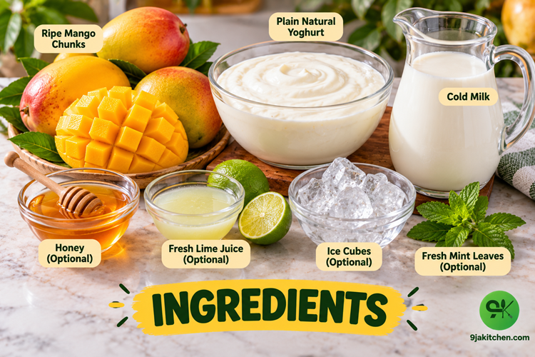 mango yoghurt drink recipe