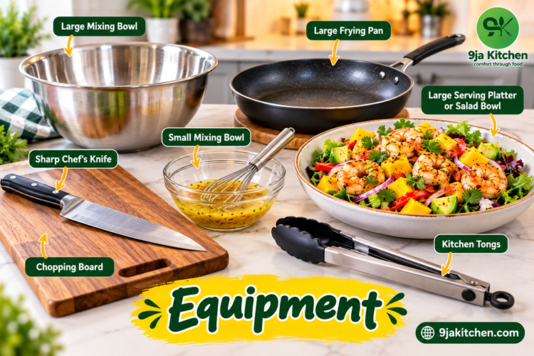 Shrimp Mango Salad Equipment Guide