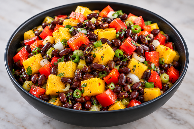 black bean salad