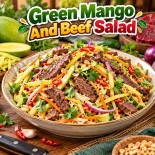 How to Make Green Mango and Beef Salad: A Delicious Fresh Delight š„š„©āØ 19 Green Mango and Beef Salad