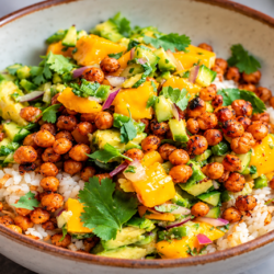 How to Make Mango Chickpea Salad: A Delicious Vibrant Delight🥭🫘✨ 6 chickpea salad recipe