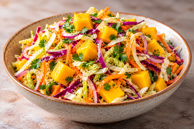 easy mango slaw