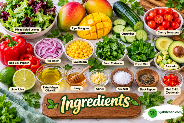 mango salad recipe